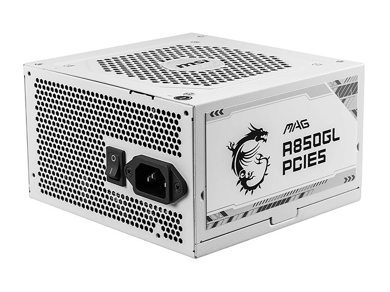 MSIのPCIe 5.0/ATX 3.0対応電源「MAG A850GL PCIE5」に白色モデル - AKIBA PC Hotline!