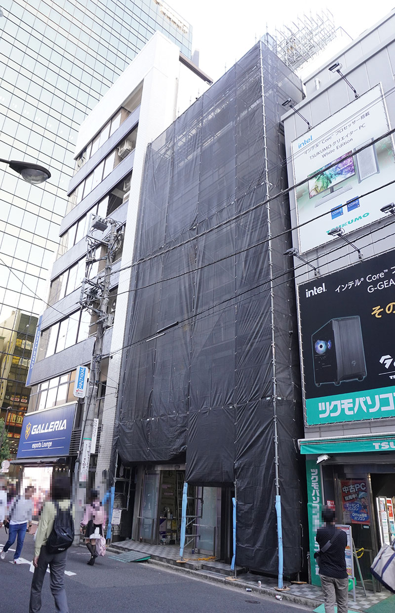 ツクモDOS/Vパソコン館の跡地に「ムーラン秋葉原3号店」が近日オープン