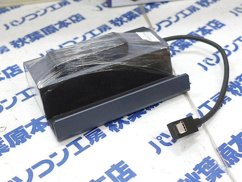 携帯ゲーミングPCに最適な6in1ドックがパソコン工房から、簡易スタンド