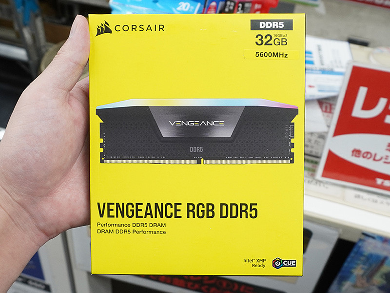 CORSAIR「VENGEANCE RGB」にDDR5-5600/16GB×2枚組の新モデル - AKIBA