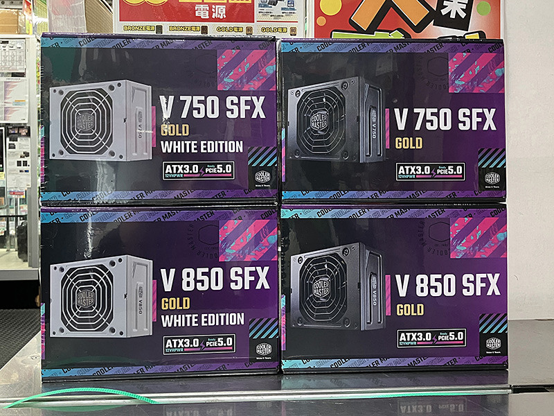 Cooler MasterのATX 3.0 SFX電源「V SFX Gold」シリーズが発売、容量と