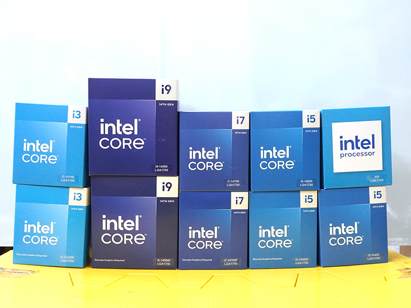 第14世代Coreの新モデルが多数登場、2コアの新CPU「Intel 300