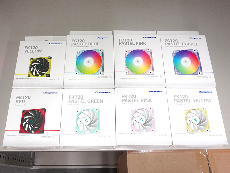 ６個セット FK120 パステルブルー ドスパラ DEEPCOOL FK120 PASTEL BLUE R-FK120PASTELBLUE-BUNP1-A