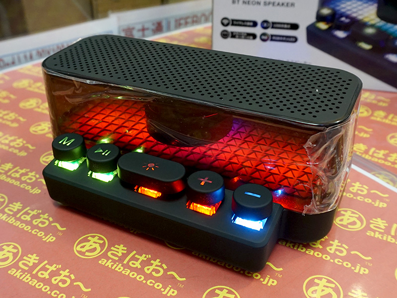 RGB LEDやキースイッチを備えたBluetoothスピーカー - AKIBA PC Hotline!