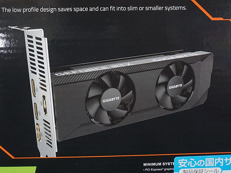 グラフィックボード GeForce RTX 3050 6G GV-N3050OC-6GL