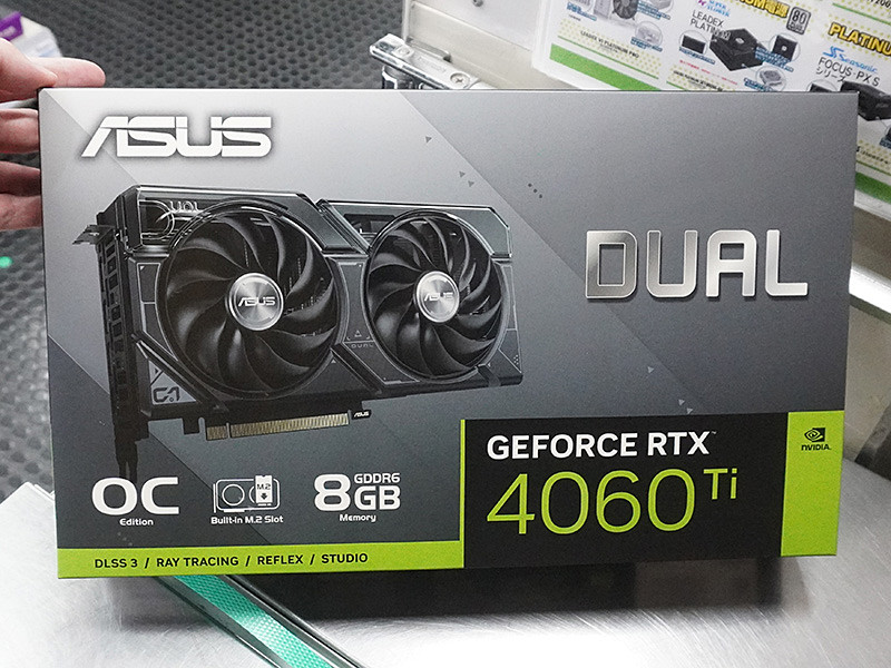 M.2 SSDが増設できるGeForce RTX 4060 TiがASUSから - AKIBA