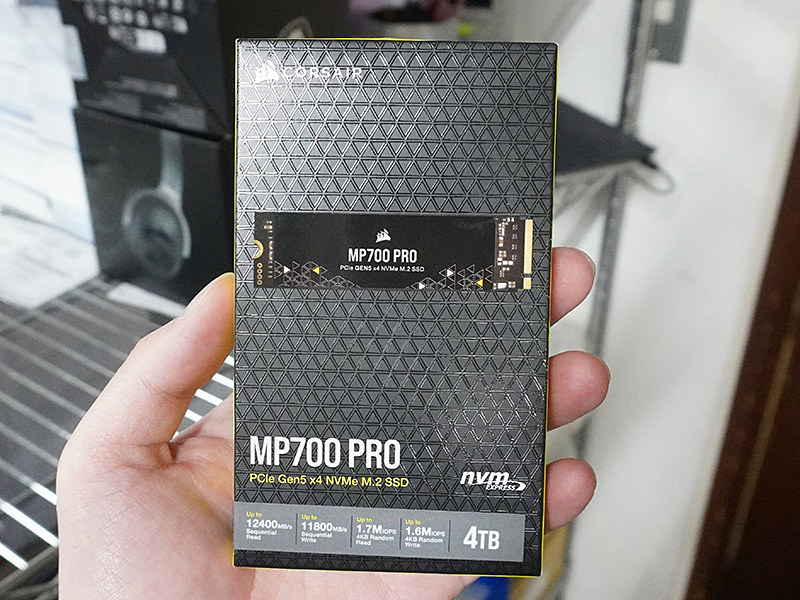 CORSAIRのPCIe 5.0 SSD「MP700 PRO」に4TBモデル、価格は10万円以上