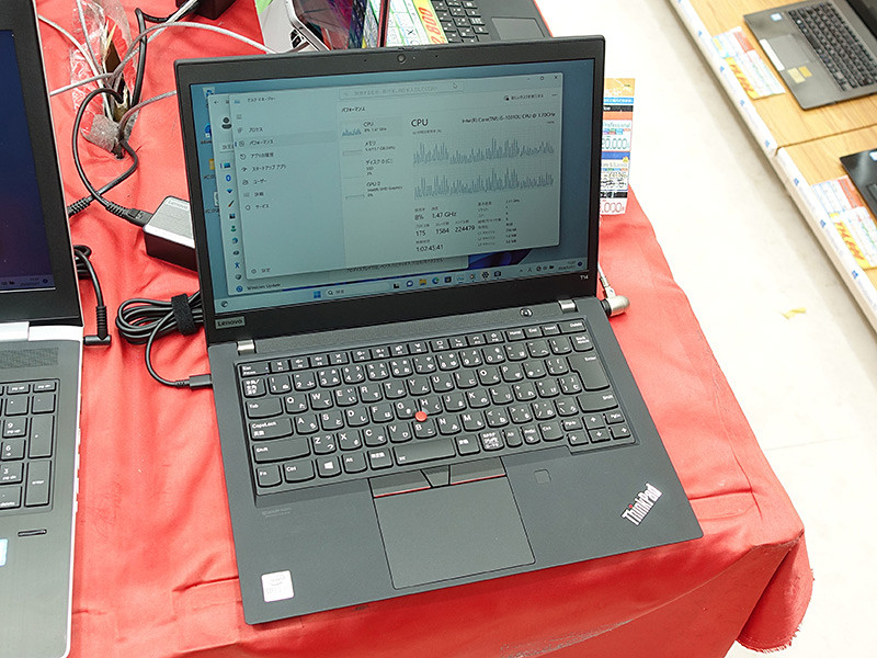 第10世代Core i5+メモリ16GBの「ThinkPad T14 Gen1」が47,800円！中古PCセール - AKIBA PC Hotline!