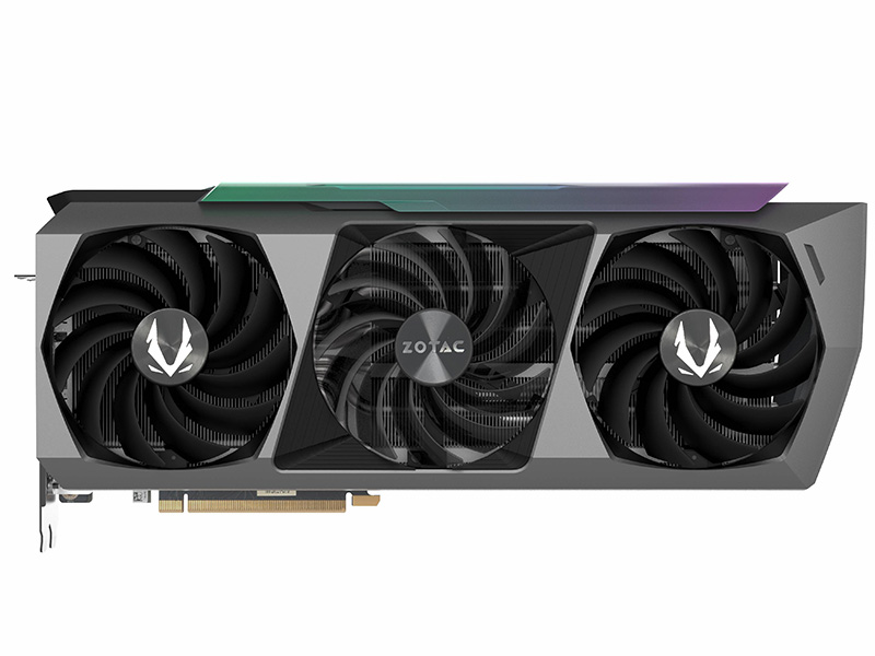 虹色に輝く「ZOTAC GAMING GeForce RTX 4070 Ti SUPER AMP HOLO 16GB ...