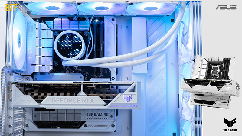 ［テト様確認用］/自作コンポーネント2台おまとめ 配線を隠して美しい自作PCを実現！ASUSの「BTF」対応製品が発売