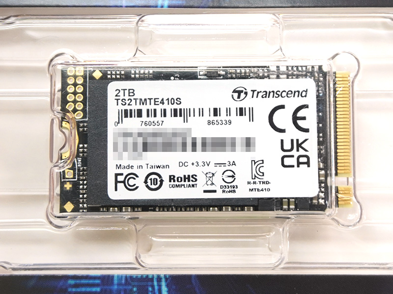 内蔵型SSD Transcend M.2 2242 SSD 2TB TS2TMTE410S 楽天市場】SSD M.2 2TB NVMe PCIe Gen4×4 Type 2242 内蔵 Read