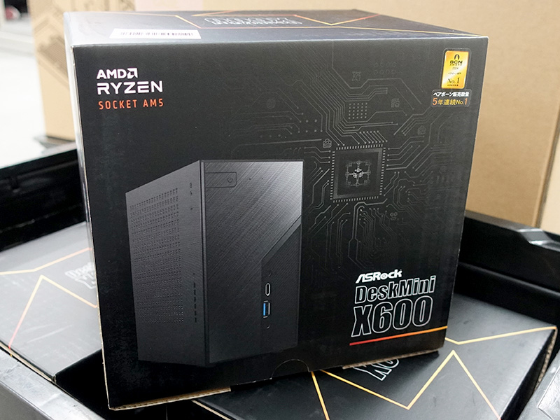 注目のAMD AM5小型ベアボーン「DeskMini X600」がASRockから - AKIBA PC Hotline!