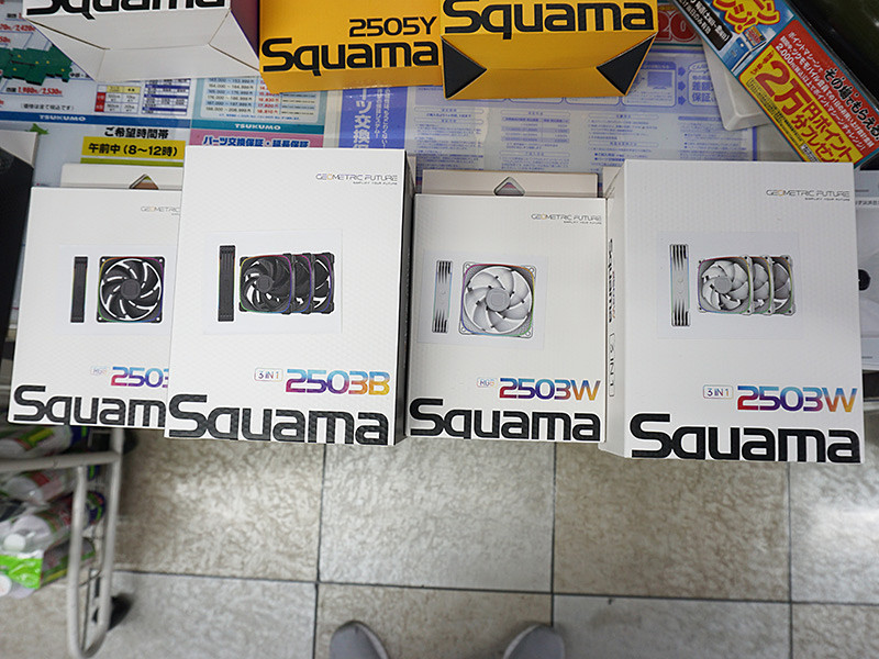 Geometric Futureのケースファン「Squama 2503」が入荷