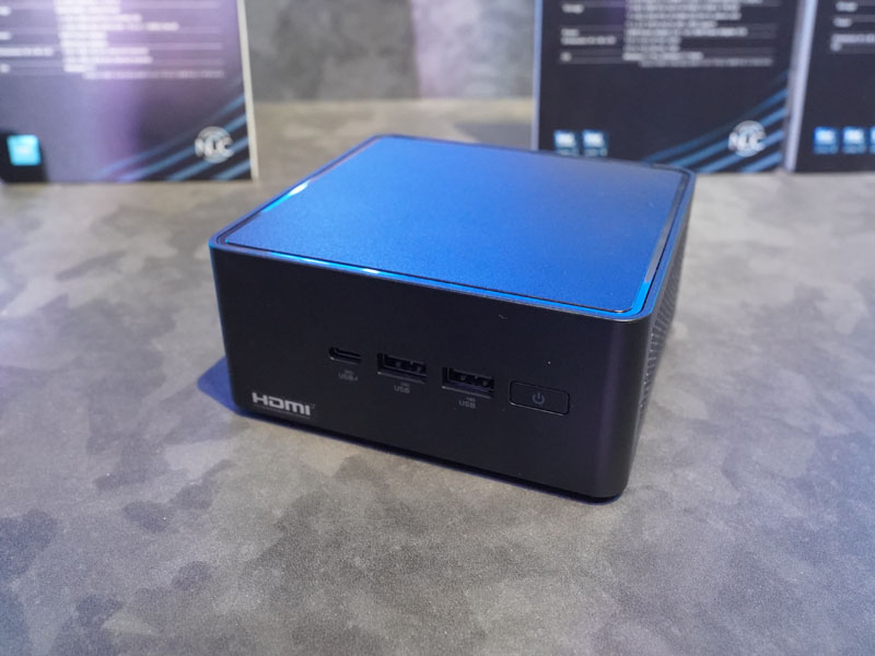ASUSの小型ベアボーン「NUC」が店頭入荷、第14世代Core搭載