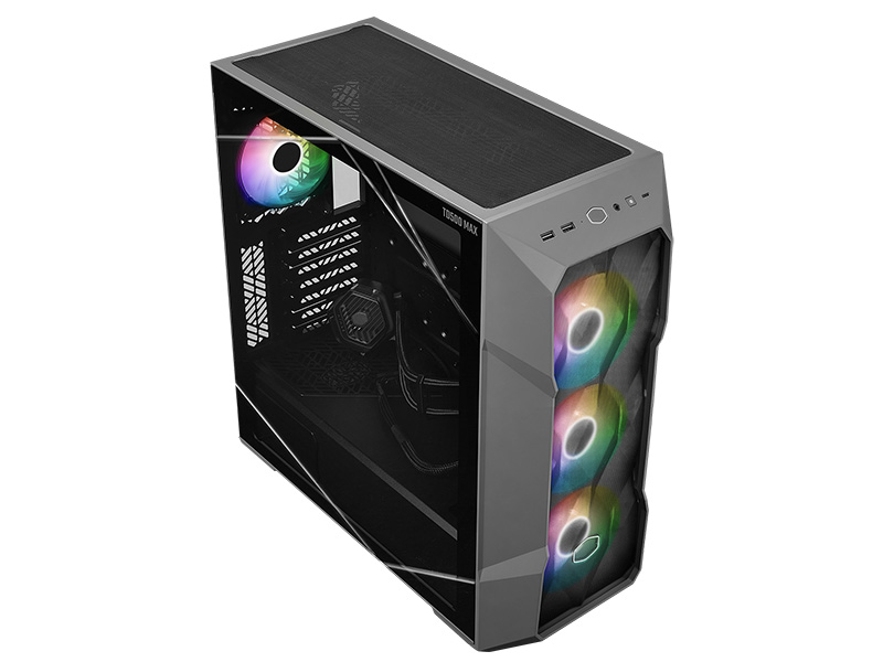 PCケース(自作PC用) Coolermaster TD500 MasterBox TD500 Mesh White | Cooler Master ミドルタワー型PC