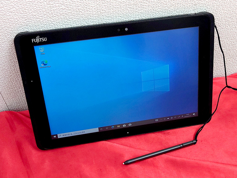 中古】FUJITSU(富士通） ARROWS Tab 嘆かわしい Q508／SE FARQ1801LZ 〔Windows 10〕 【295-ud】