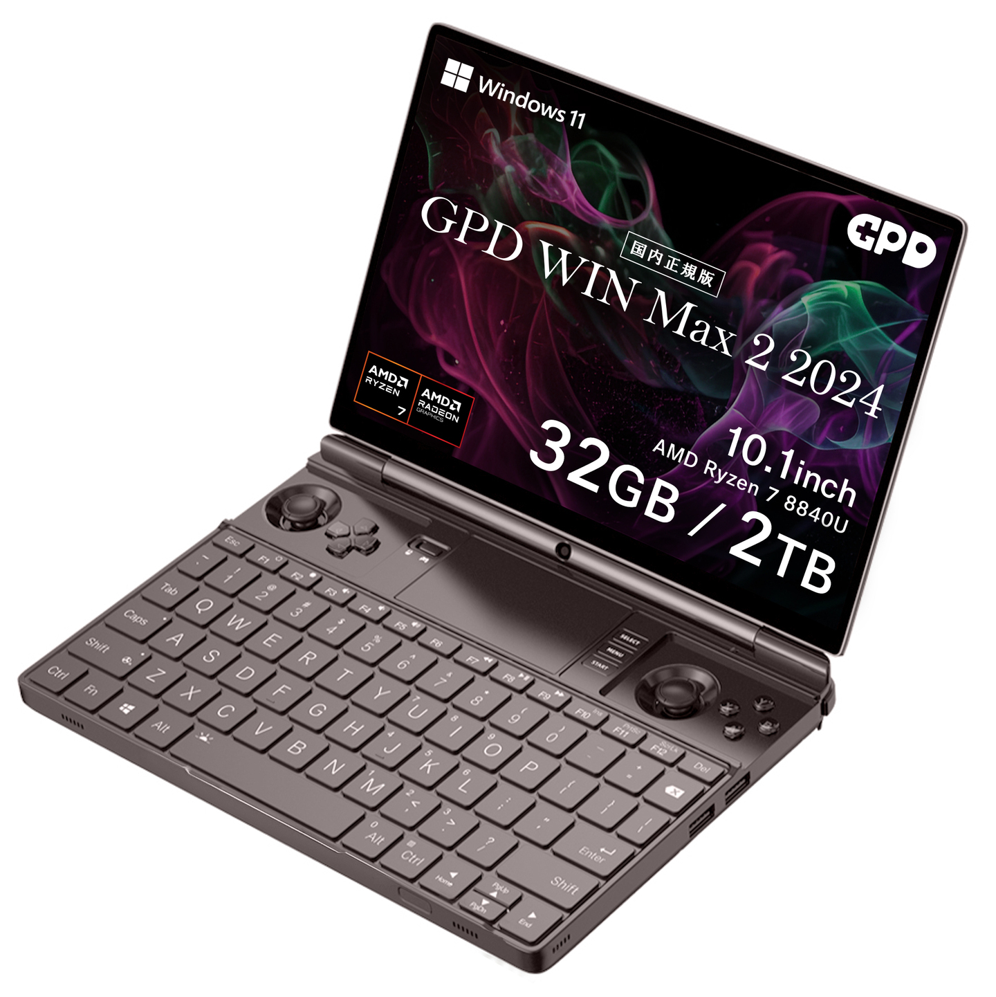 Ryzen 7 8840U搭載の10.1インチゲーミングPC「GPD WIN Max 2 2024」がハイビームに再入荷 - AKIBA PC  Hotline!