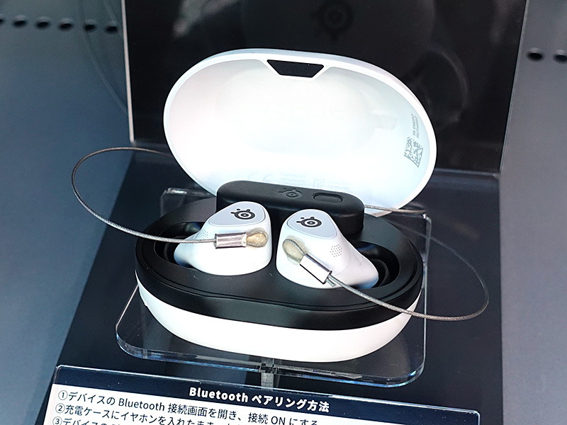イヤホン SteelSeries Arctis GameBuds white SteelSeries Arctis GameBuds for Playstation & Wireless