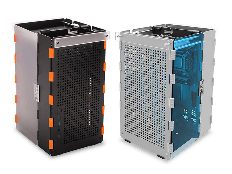 連結パネル採用の組み立て式PCケース「POC ONE」がIN WINから、カラー