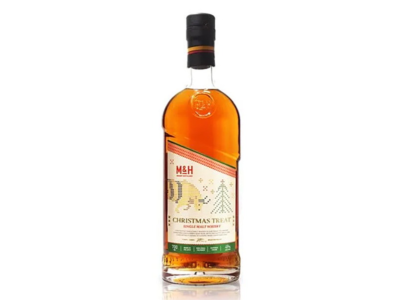 クリスマス仕様のイスラエルウイスキー「M&H Christmas Treat」が