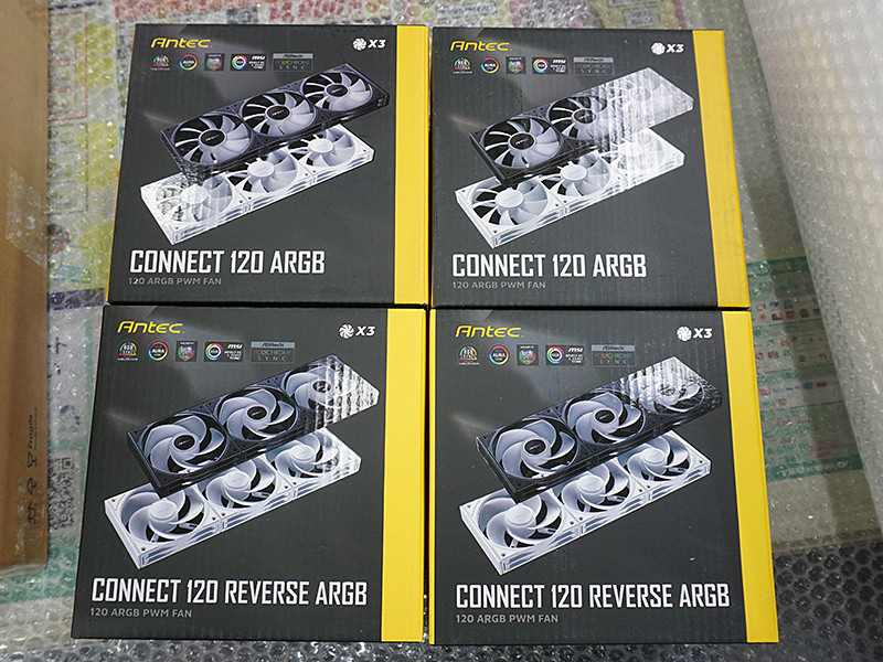 Connect 120 Reverse ARGB_3PK WHITE 2箱 Antec Connect 120 Reverse ARGB | 株式会社リンクス
