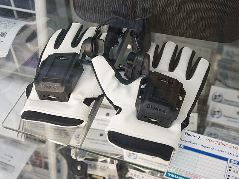 グローブ型VRコントローラ「ContactGlove2」、TSUKUMOにサンプル