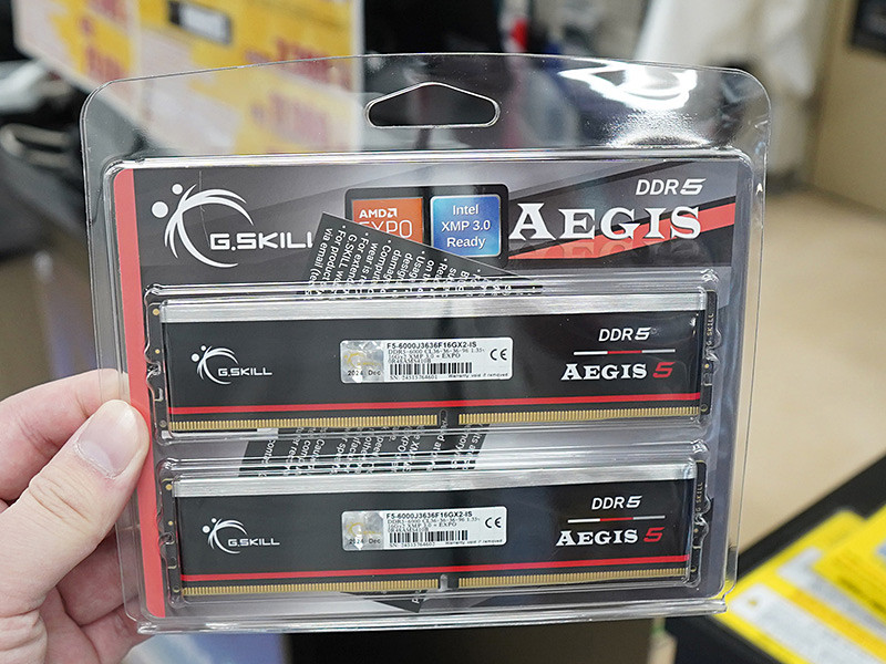 Gskill DDR5メモリー 16G×2 Kit De Memoria Ram G.skill, 2 X 16 Gb, Ddr5, Udimm, 288 Pin