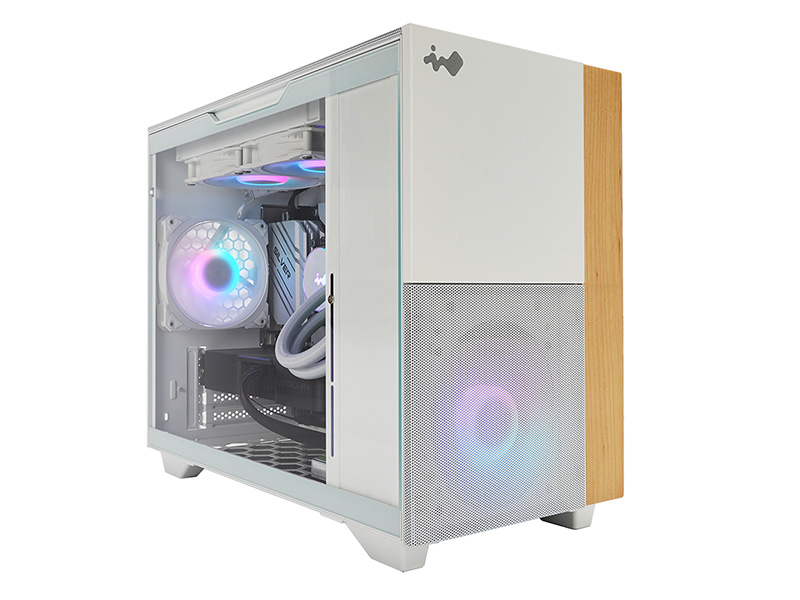 IN WINの背面コネクタマザー対応PCケース「F3」が登場、カラーは2色