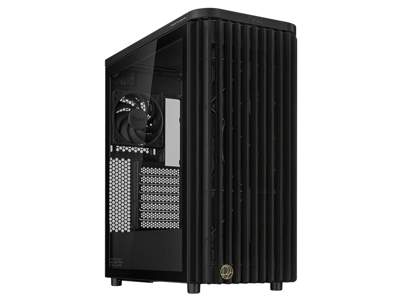 ミッドタワーPCケース ブラック ガラス 【公式通販】