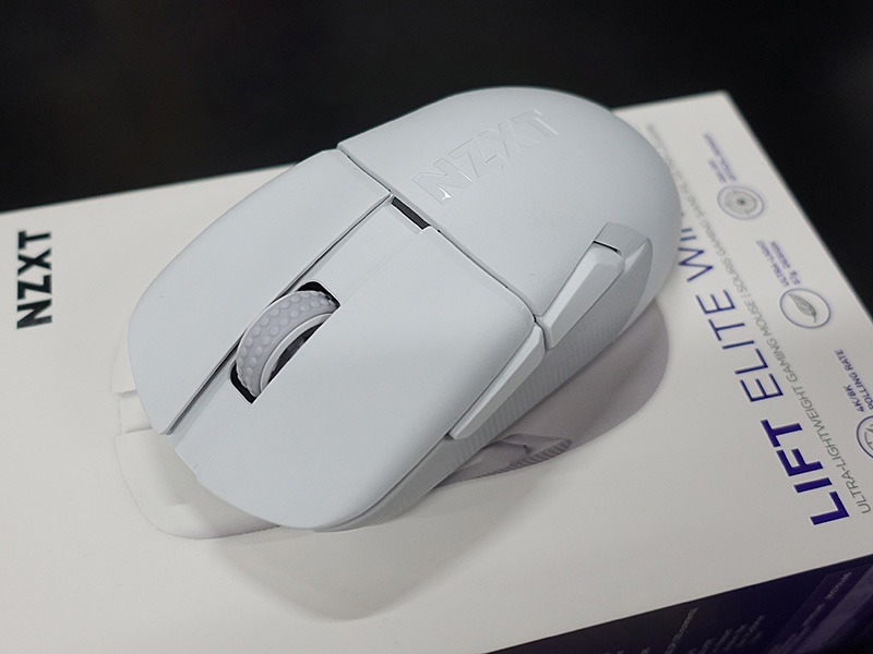 ⭐NZXT　Lift Elite Wireless⭐　ワイヤレスゲーミングマウス NZXTのゲーミングマウス「Lift Elite Wireless」が登場、8K