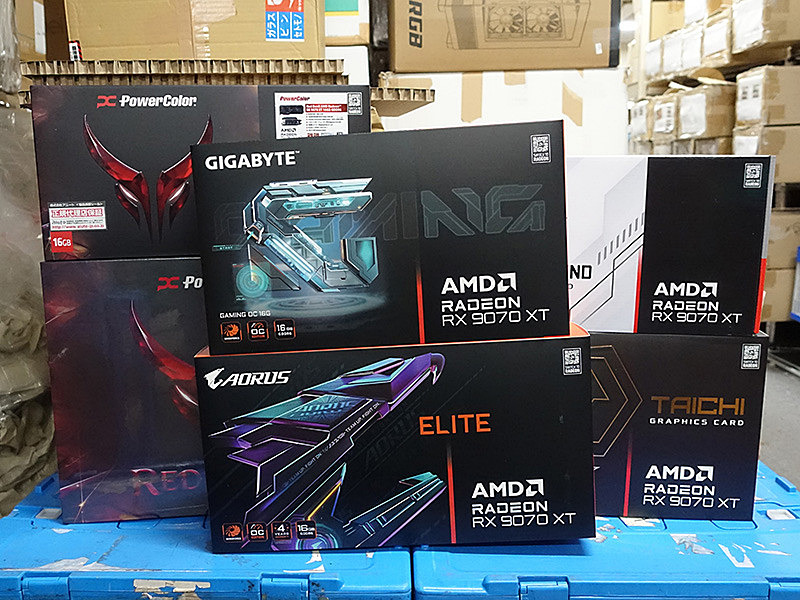 AMDの最新GPU「Radeon RX 9070/9070 XT」が各社から登場 - AKIBA AMDの最新GPU「Radeon RX 9070/9070 XT」が各社から登場 - AKIBA