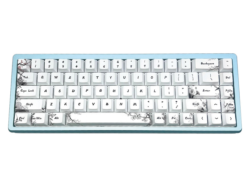 キーボード everglide su68 EverGlide Su68 ホワイト ラピッドトリガーキーボード EverGlide