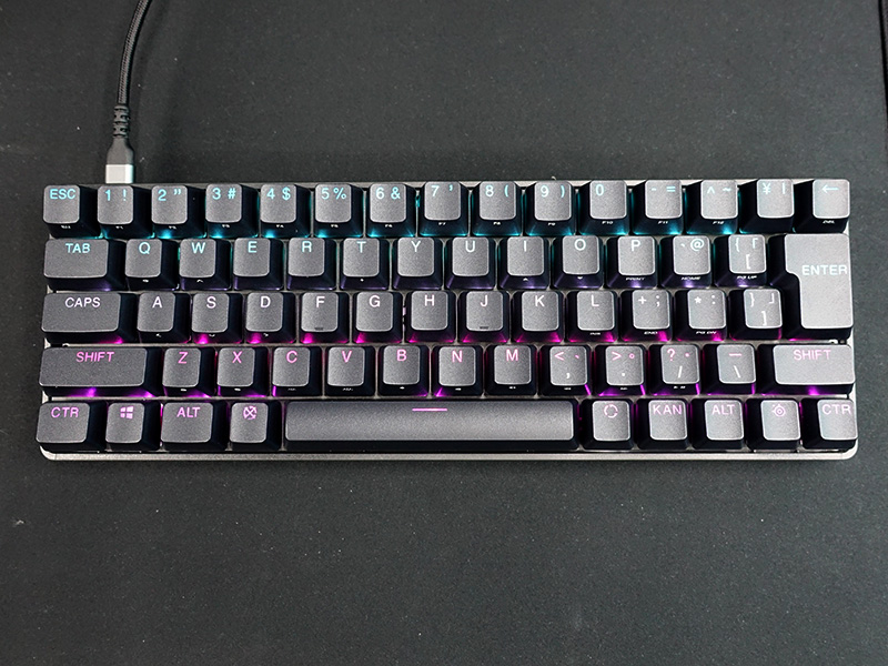 SteelSeriesのコンパクトなゲーミングキーボード「Apex Pro Mini SteelSeriesのコンパクトなゲーミングキーボード「Apex Pro Mini
