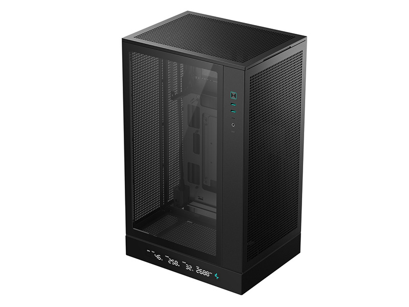 接地面積が小さいPCケース「CH270 DIGITAL」がDeepCoolから、CPU温度