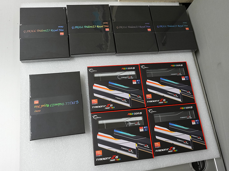 G.SKILL「Trident Z5 Neo RGB / Royal Neo」にDDR5-6000対応の低