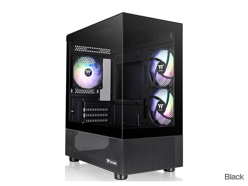 Thermaltakeのピラーレスケース「View 170 TG ARGB Black」が登場