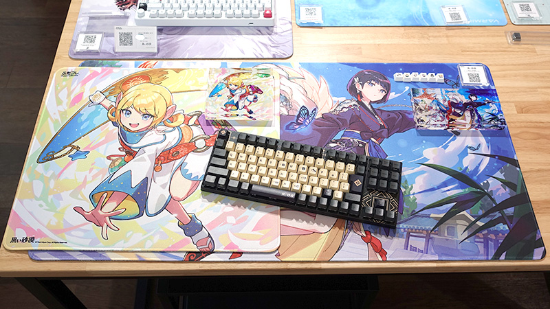 **し様 ふもコレ × 黒い砂漠 キーボード 静電容量無接点 ふもコレ × 黒い砂漠 キーボード 日本語配列｜ふもコレ(Fumo