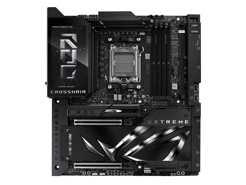 ASUSのハイエンドRyzen 9000マザー「ROG CROSSHAIR X870E EXTREME」が