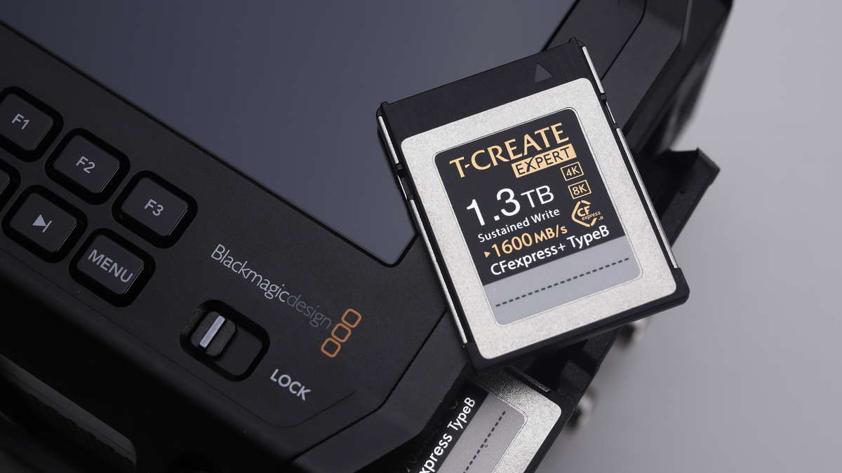 6K RAWの動画撮影もバッチリ、「T-CREATE」のCFexpressカードは