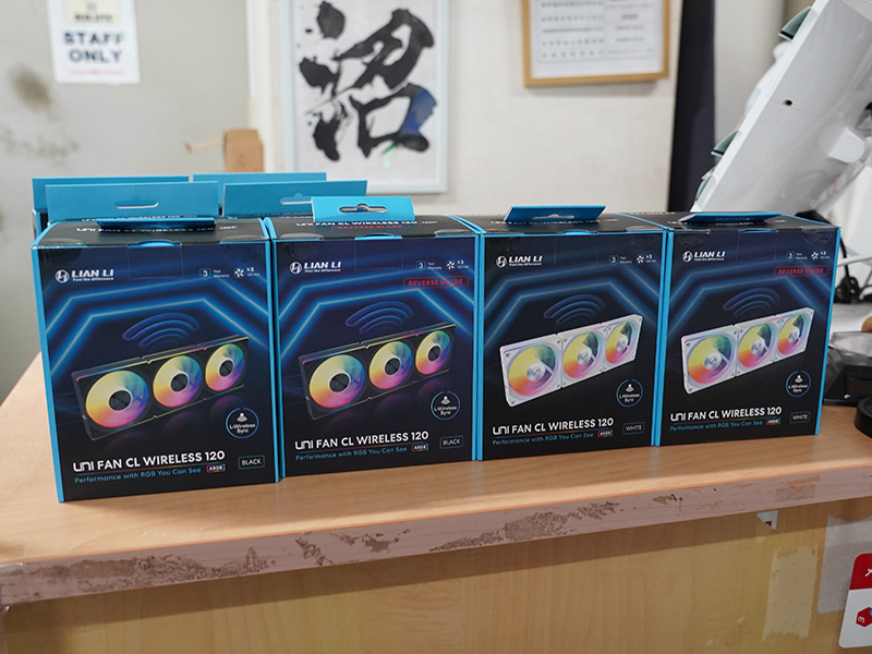 PC用ファン・クーラー Lian Li UNI FAN CL WIRELESS 120 3pack BL UNI FAN CL WIRELESS - LIAN LI is a Leading Provider of PC