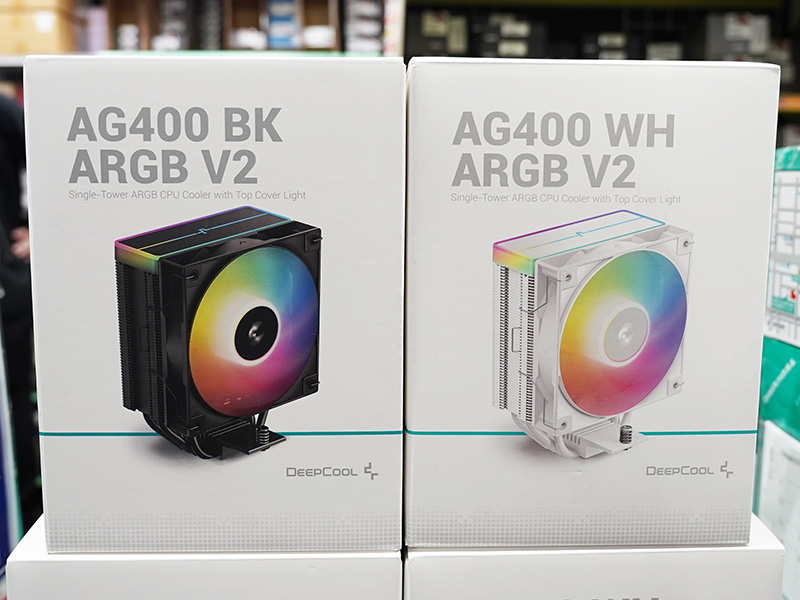 DeepCoolのサイドフロー型CPUクーラー「AG400 ARGB V2」が登場 - AKIBA
