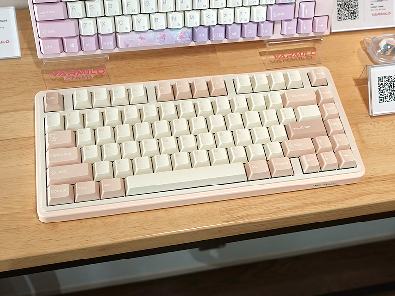 Varmilo MINILO 75% ゲーミングキーボード　ラピトリ Amazon.co.jp: Varmilo ゲーミングキーボード ラピッドトリガー