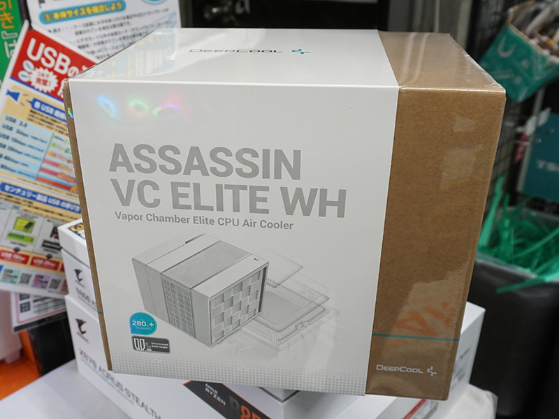 DeepCoolのフラグシップCPUクーラー「ASSASSIN VC ELITE WH」が