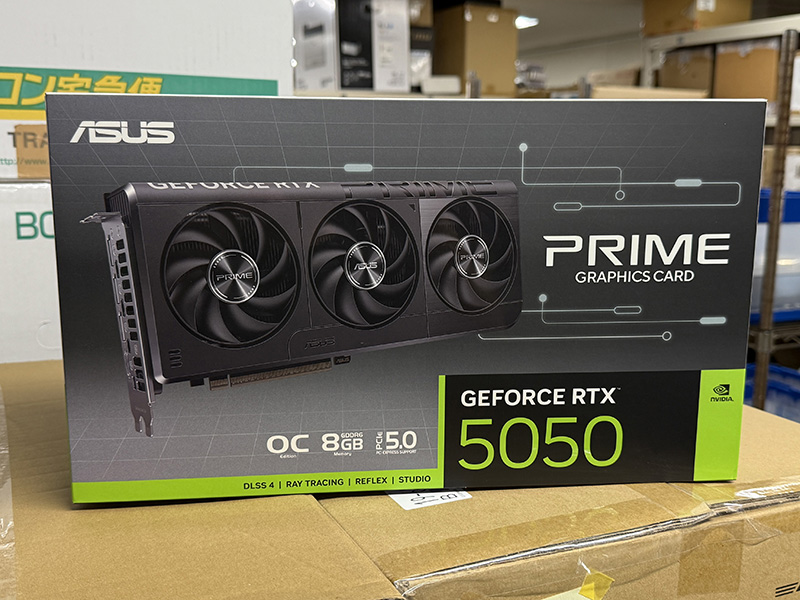 3連ファンクーラーを搭載したGeForce RTX 5050がASUSから - AKIBA PC