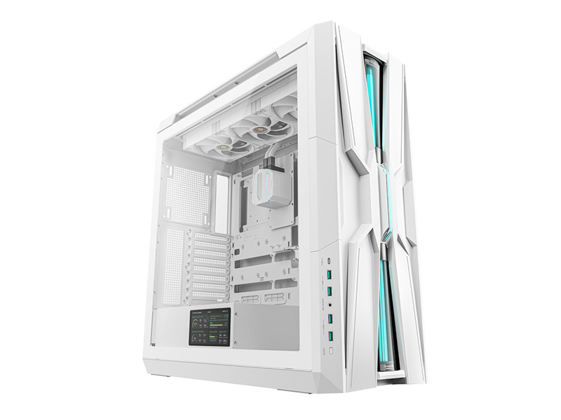 5.5インチ液晶や水冷クーラー搭載のフルタワーケース「GENOME