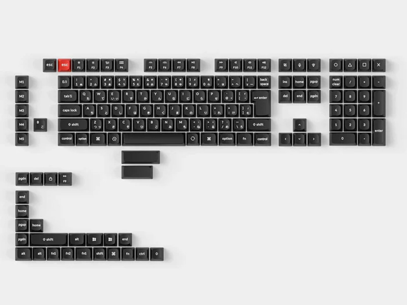 Keychronの日本語配列キーキャップセット、OSAプロファイル採用