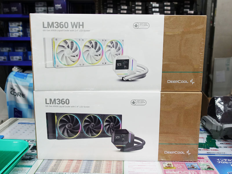 DeepCool LM360 WH ホワイト 未使用・未開封 水冷CPUクーラー LM360 WH R-LM360-WHDMMC-1 : ツクモ パソコン Yahoo!店 - 通販