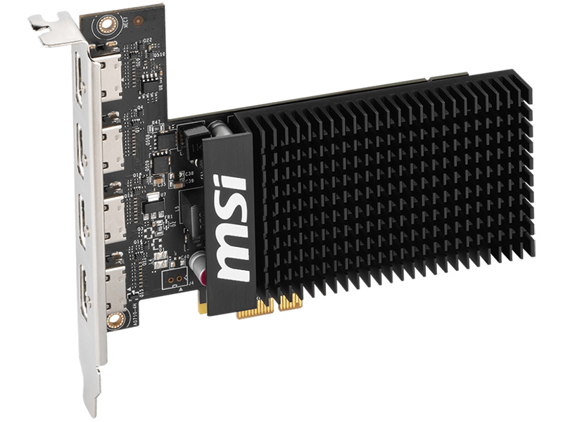 MSIのGeForce GT 710に新モデル、安価に4画面出力 - AKIBA PC