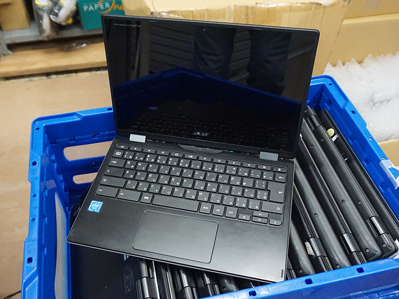 ASUS「Chromebook Flip」が5,500円！ジャンク品が大量入荷