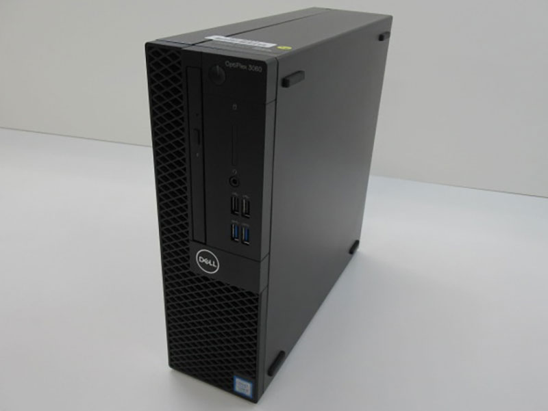 中古パソコンDELL Optiplex 3060/Core i5-8500 Core i5-8500を搭載したDELL製デスクトップPC「Optiplex 3060 SFF」が